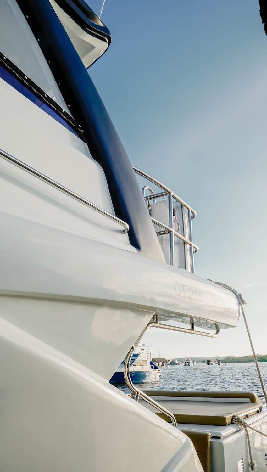 Azure Dream bow and sundeck