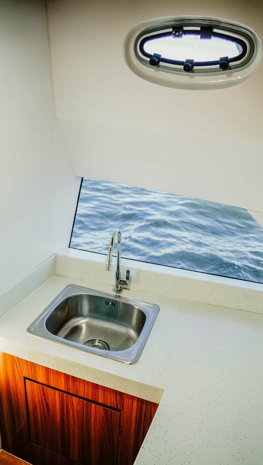 Azure Dream galley kitchen